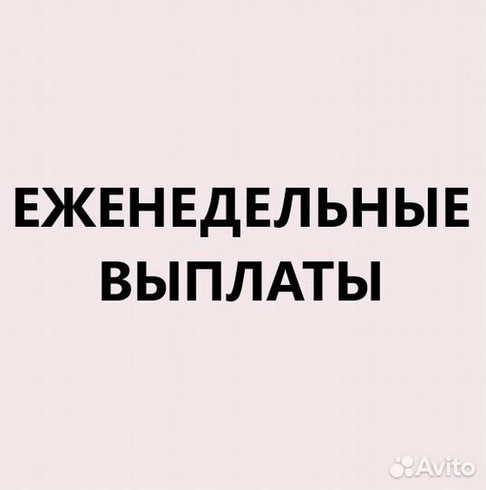 Грузчик-Комплектовщик, еженедельные выплаты