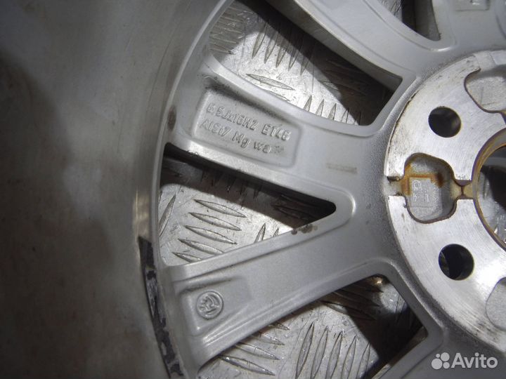 Диск колесный литой R16 5*112 j6,5 ET46 DIA57,1 (s