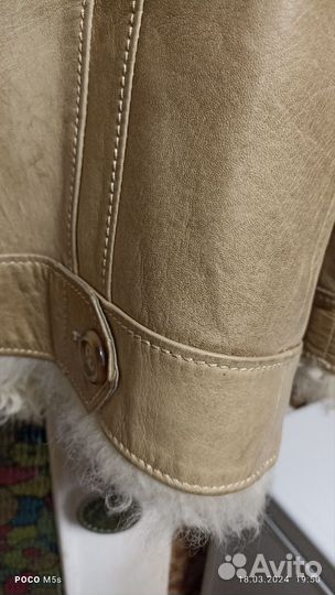 Дубленка натуральная мужская