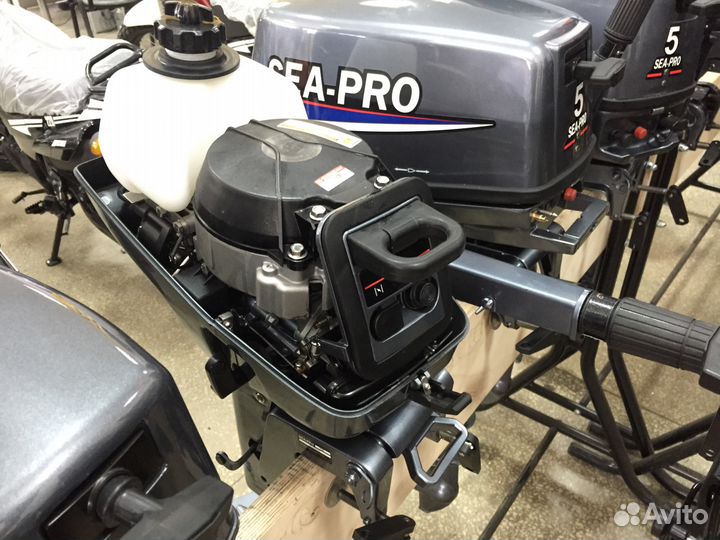 Двухтактный лодочный мотор SEA-PRO T 3 S румпель