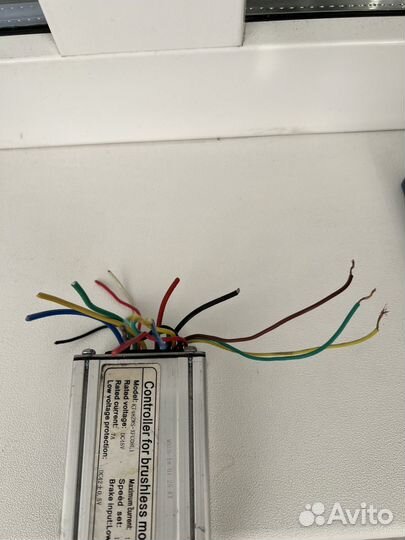 Контроллер для электровелосипеда 48v