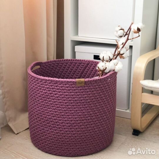 Корзина плетеная для хранения