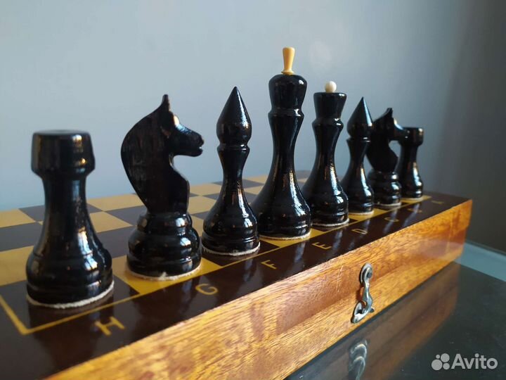 Шахматы деревянные 1978 год