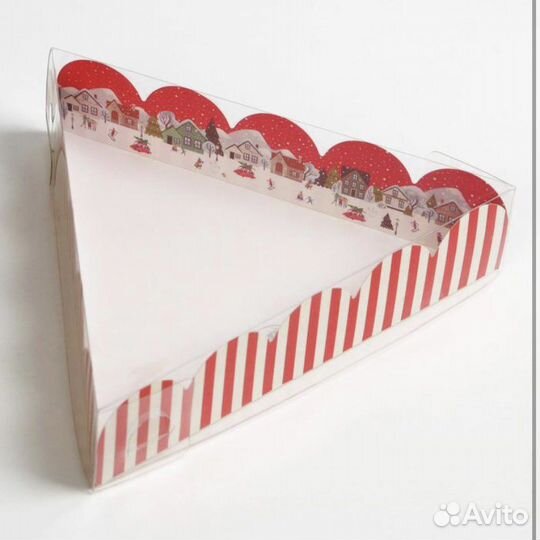 Подарочная коробка для десертов, 5шт, 18 18 4