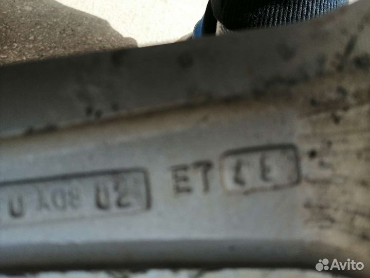 17 литые диски Toyota Серебро 5/114,3