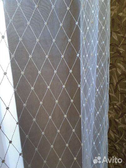 Тюль новая