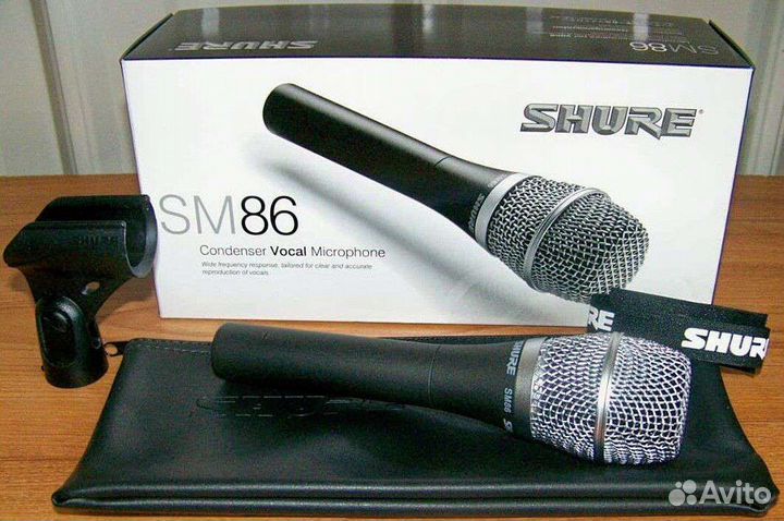 Shure SM86 - конденсаторный микрофон