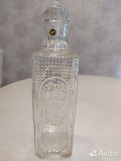 Бутылка хрусталь Гусевской хрустальный завод