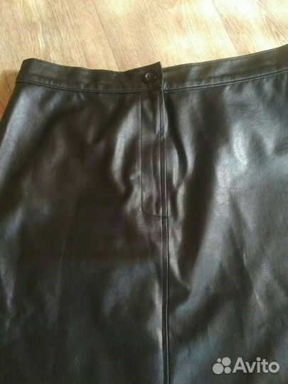 Юбка кожзам