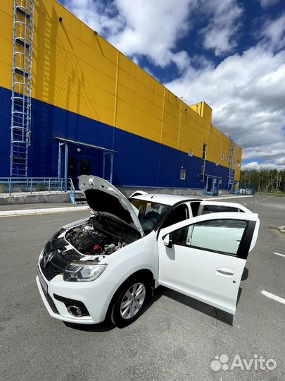 Renault Logan 1.6 AT, 2019, 125 000 км