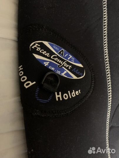 Мокрый гидрокостюм beuchat 7 mm,размер 4EUR-US 7