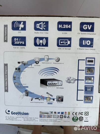 Видеосервер Geovision GV-VS04H