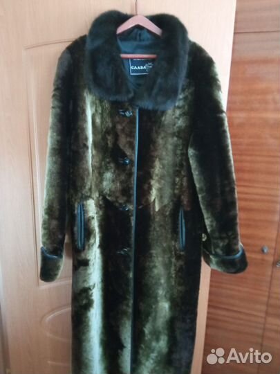 Шуба из мутона