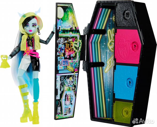 Монстер Хай Neon Frights Торалей Страйп