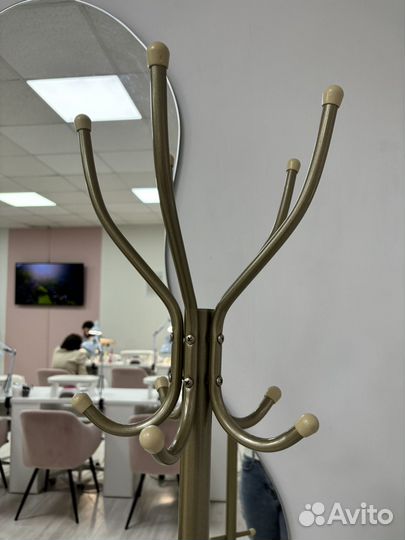 Вешалка стойка напольная металлическая для одежды