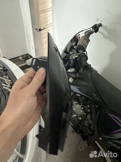 Щиток фары эндуро