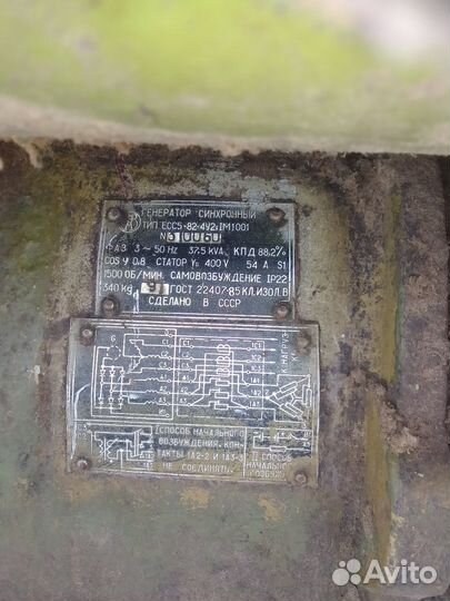 Генератор синхронный