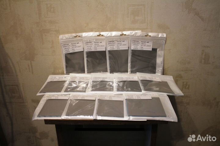 Термопрокладки 17 Вт/мК