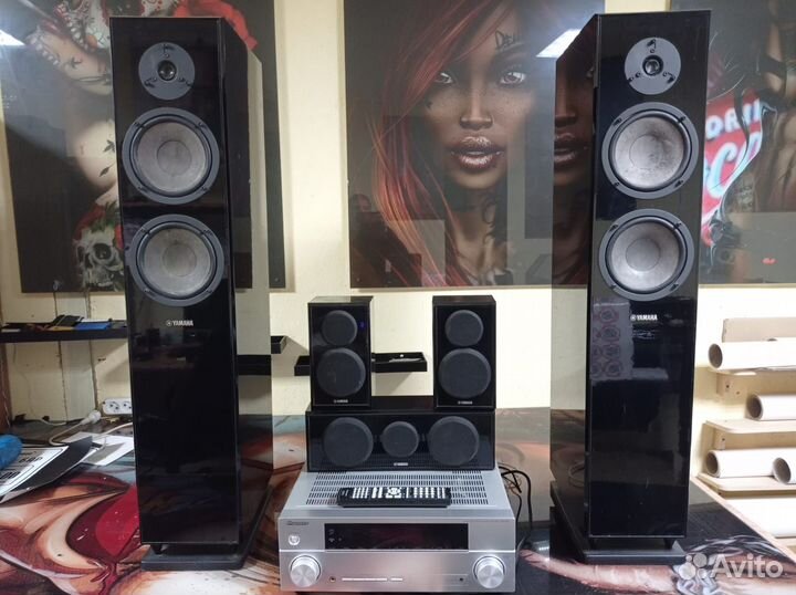 Колонки yamaha ns-f 150