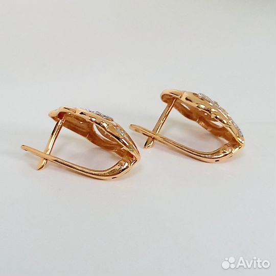Золотые серьги