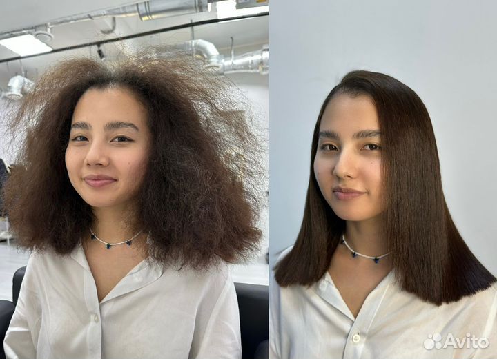 Кератиновое выпрямление волос, нанопластика