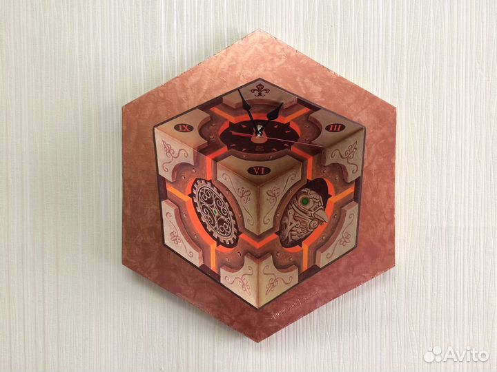 3D-часы в стиле стимпанк 