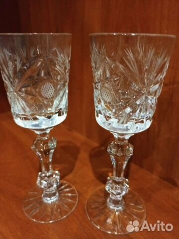 Хрустальные фужеры СССР