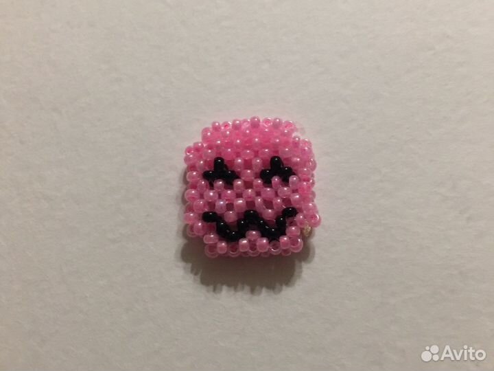 Смайлик из бисера