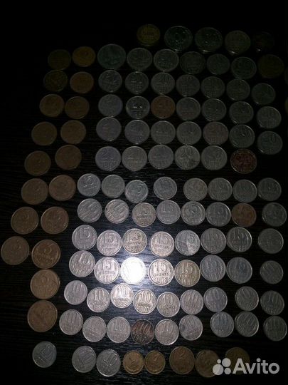 Стариные копеечки,и рубли СССР