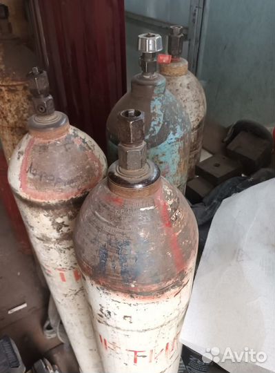 Сварочные смеси баллоны бу