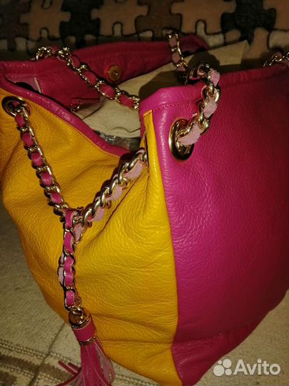 Италия - Женская сумка из натуральной кожи