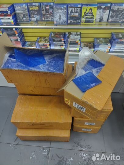 Коробка бокс для диска Blu-ray ps4 ps5 двойные
