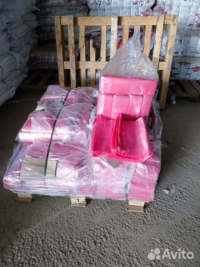 Пакеты для редиса розовые