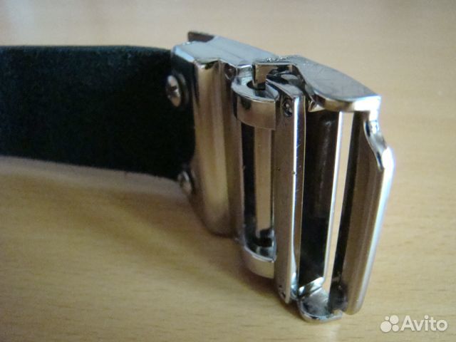 Ремень мужской черный