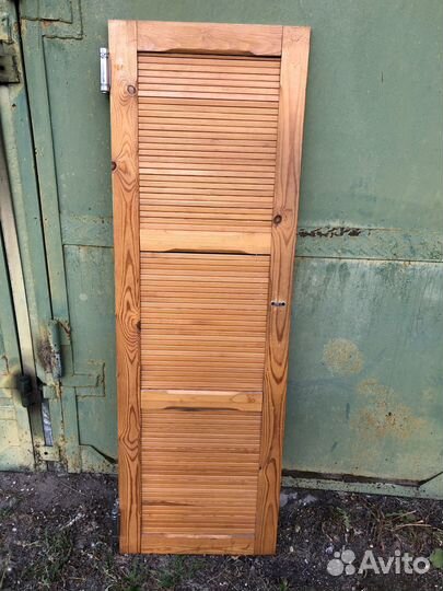 Жалюзийные реечные двери