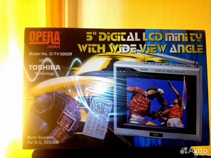 Новый автомобильный LCD телевизор