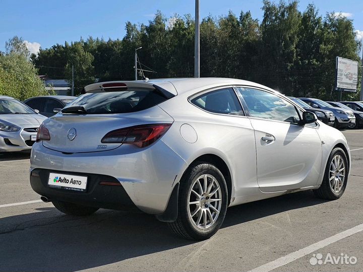 Opel Astra GTC 1.4 AT, 2012, 170 000 км