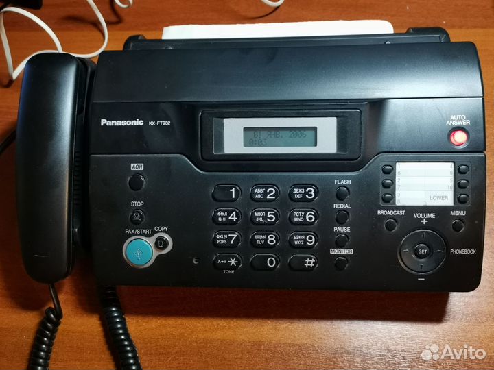 Факс Panasonic KX-FT932