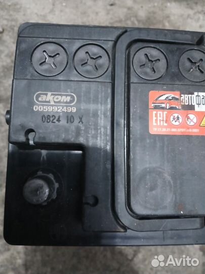 Аккумулятор 60 ач