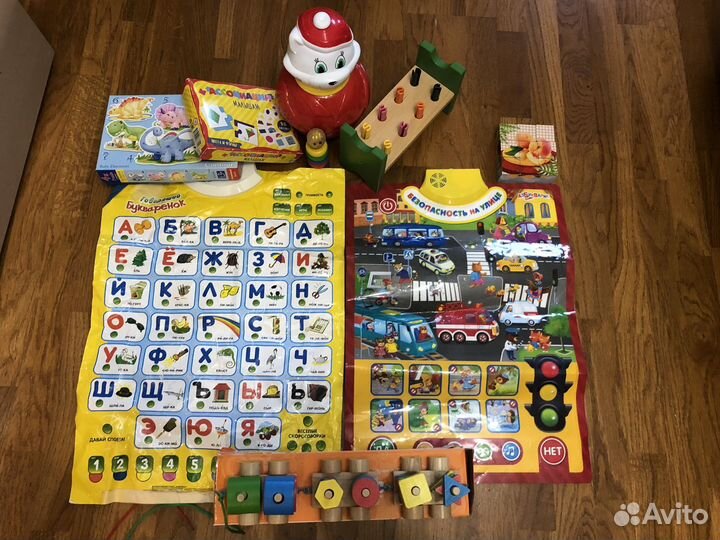 Азбука, игрушки