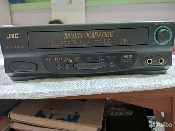 Пишущий видеомагнитофон vhs jvc