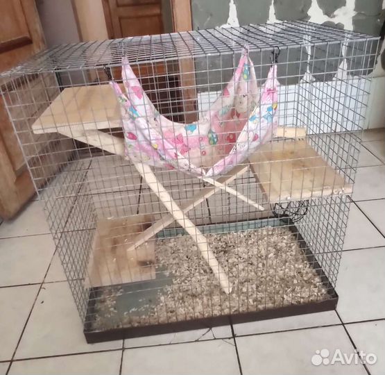 Клетка для грызунов большая