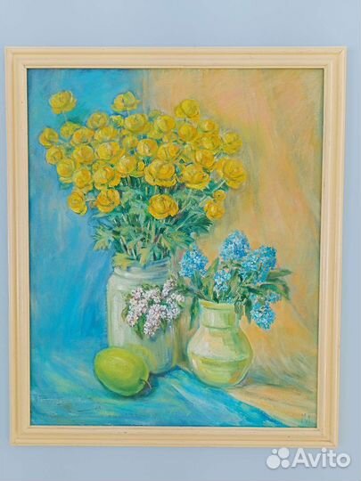 Картина маслом на двп