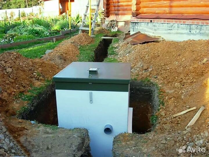 Септик био Астра 4 с переливом