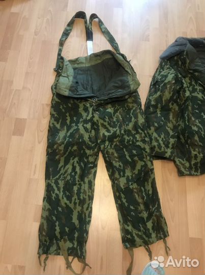 Бушлат и утепленные штаны. Новый