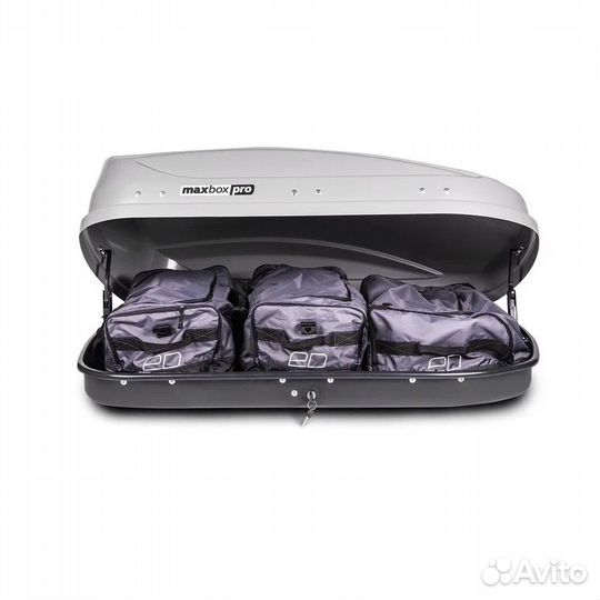 Автобокс серый двустороннее открывание