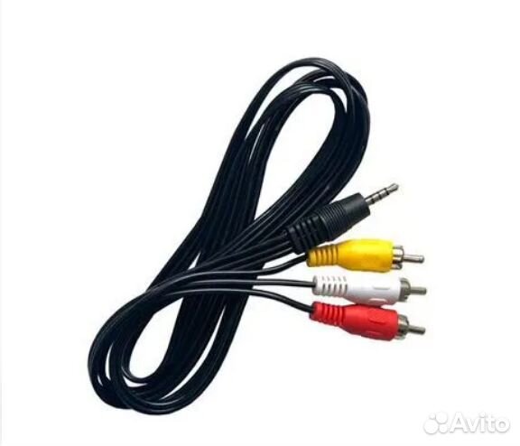 Кабель Jack 3.5 mm - 3 RCA