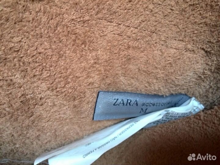 Кожаная сумка Zara натуральная кожа