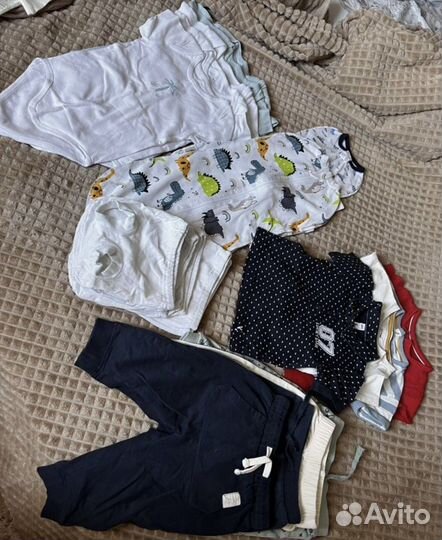 Детские вещи на мальчика 6-12 месяцев