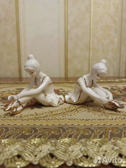 Статуэтка балерина фарфор 7см